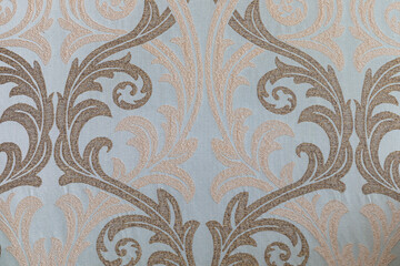 The texture of the pattern on the wall in the hallway. Can be used as background