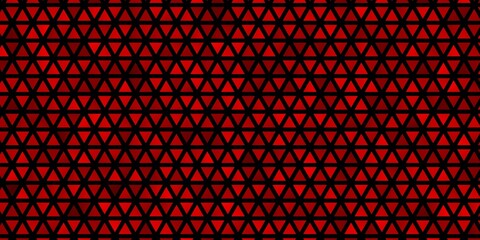 Light Red vector layout with lines, triangles.