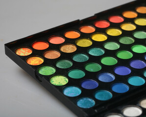 make-up collection close up