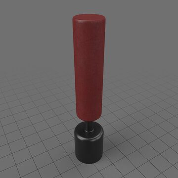 Freestanding punching bag