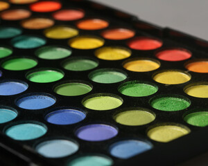 make-up collection close up