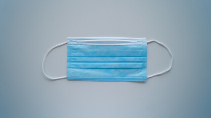  a mask on a white background