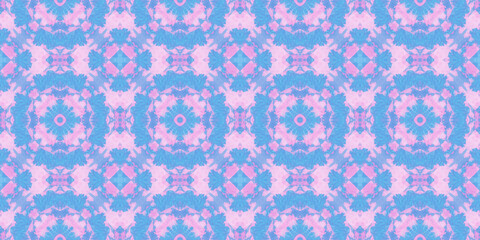 Watercolor Kaleidoscope Background. 