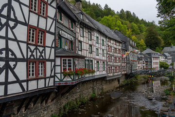 View from the german city called Monschau
