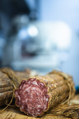 Salame bergamasco nostrano