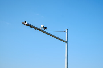 surveillance cameras on the highway