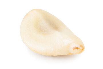 Salak or snake fruit isolated on white background. full depth of field