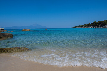 Berg Athos mit Meer