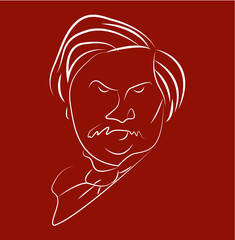 Figurative human face