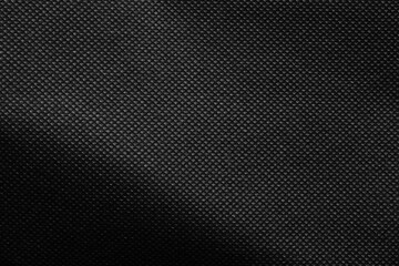 Obraz premium Black fabric cloth texture pattern background