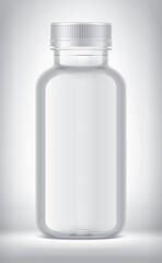 Plastic Bottle on background. 
