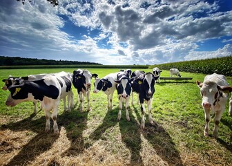 cows in a field