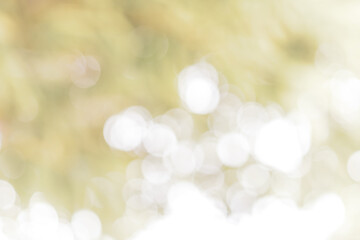 Abstract blurred gold bokeh soft light background and texture. Christmas and Happy new year on...