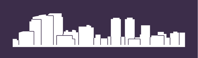  West Palm Beach, Florida ( city silhouette )