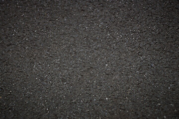 Black hot asphalt, background, texture