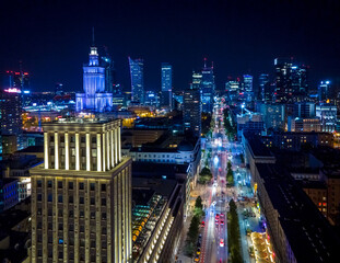 Warszawa © Drone in Warsaw
