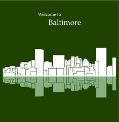 Fototapeta premium Baltimore, Maryland ( United States of America )