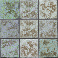 old tiles texture