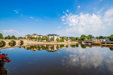 Obraz premium Dans le village de Terrasson-Lavilledieu