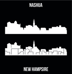 Fototapeta premium Nashua, New Hampshire ( City skyline )