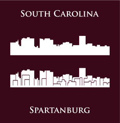 Fototapeta premium Spartanburg, South Carolina
