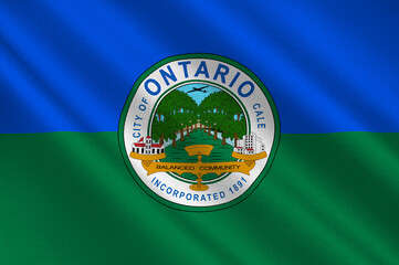 Flag of Ontario in California, United States