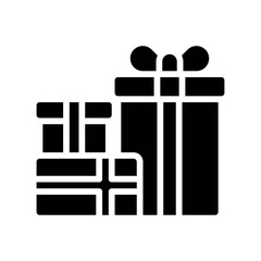 gift box related gift boxes with ribbons and bow vector in solid design,