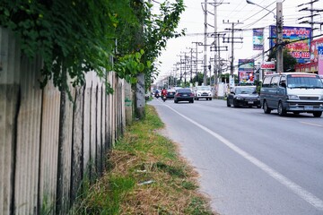 Secondary streets, communities, people living in the evening in the suburbs 16 september 2020 Lamlukka11 Pathumthani