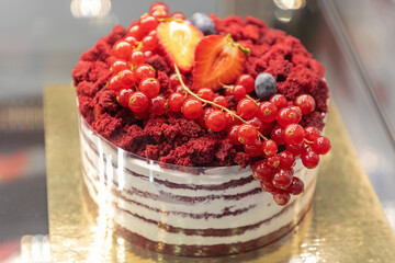 Mix Berry Cake