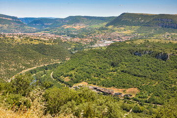 Fototapeta na wymiar Impressive nature in the Tarn Valley, France, Europe