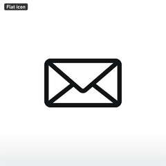 Mail icon vector . Email sign