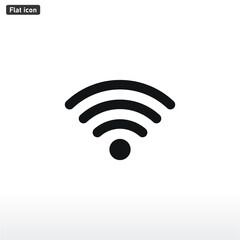 Wifi icon vector . Signal sign . Wireless