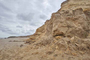 Coastal erosion at Happisburgh on the North Norfolk coast