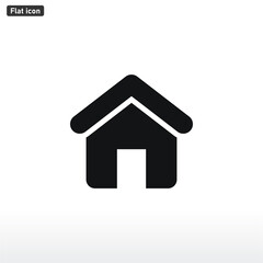 Home icon vector . House sign