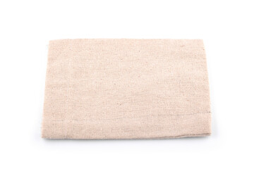 Cloth bag isolated on white background