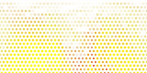 Light yellow vector backdrop with dots.