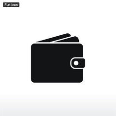 Wallet icon vector eps 10