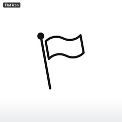 Flag icon vector eps 10