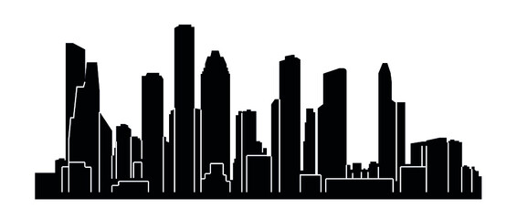Houston, Texas ( city silhouette ) 
