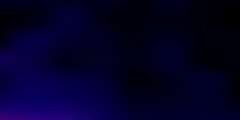 Dark pink, blue vector abstract blur texture.