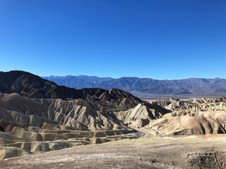 Mountainous Landscape in Death Valley National Park, California, USA
