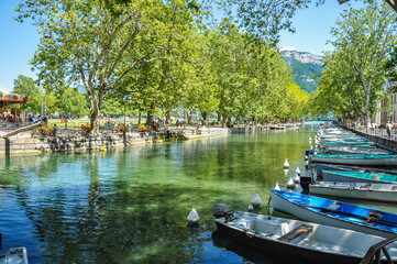 The Wonderful city of Annecy in France, Europe