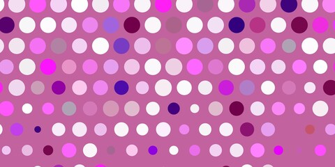 Light purple, pink vector layout with circle shapes.