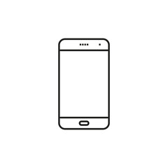 Smart Phone icon, vector isotated flat design illustration