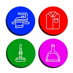 housekeeping icon set
