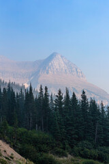 Beautiful Peak in Glacier National Park