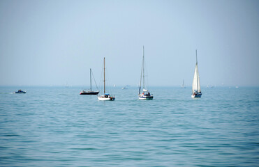 Segelboote auf dem Bodensee