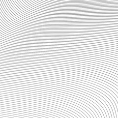 Abstract line pattern - black and white wavy background for presentations or basis for websites, wallpapers and business cards.