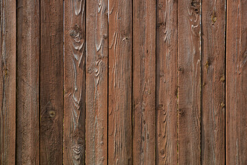 Texture of old boards, wall paneling. Grunge background.