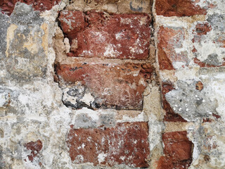 Very old brick wall texture, Grunge Background